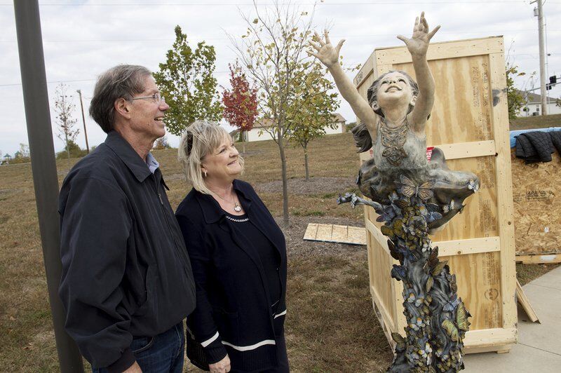 Three more sculptures installed in Joplin's Mercy Park